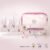 GritSpark UnicornTravel Toiletry Bottles & Jars Kit with Pouch 11pcs