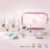 GritSpark Wanderlust Travel Toiletry Bottles & Jars Kit with Pouch 11pcs