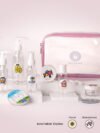 GritSpark Wanderlust Travel Toiletry Bottles & Jars Kit with Pouch 11pcs
