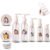 GritSpark Travel Toiletry Bottles Kit Unicorn