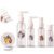 GritSpark Travel Toiletry Bottles Kit Unicorn Minimalistic