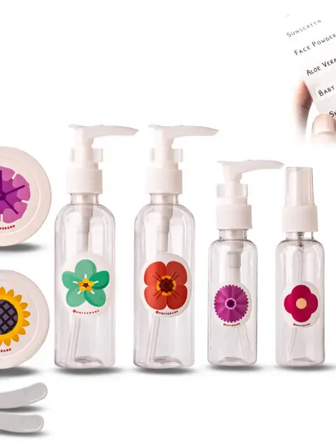 GritSpark Travel Bottles Floral