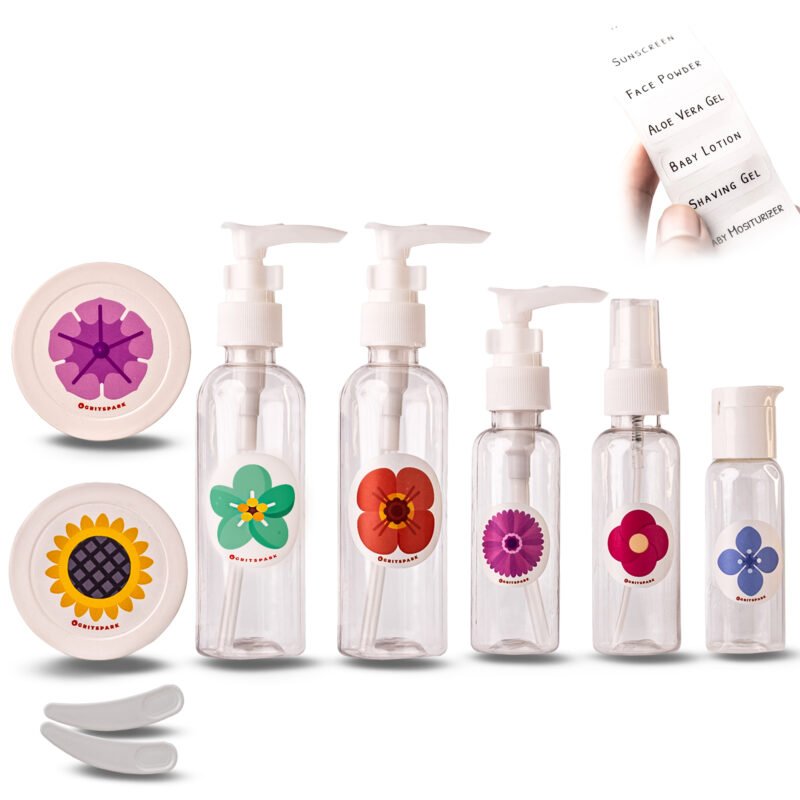 GritSpark Travel Bottles Floral