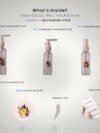 GritSpark Travel Toiletry Bottles Kit Unicorn Minimalistic