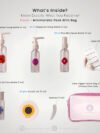 GritSpark Travel Toiletry Set Floral Minimalistic