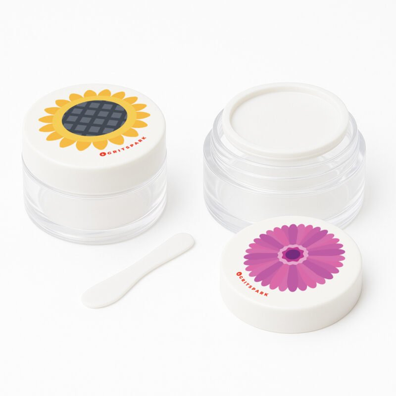 Cosmetic jar containers GritSpark