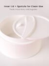 GritSpark Cosmetic Jar White 50g